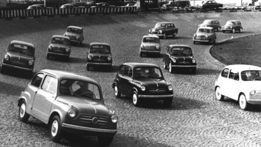 Tante 600 in collaudo sulla pista in cima al Lingotto