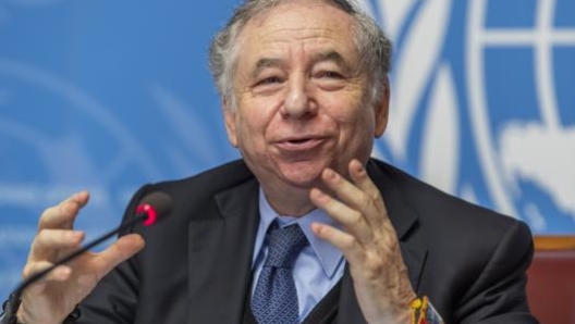 Jean Todt, presidente della Fia. LaPresse