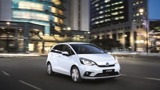 La versione standard della Honda Jazz Hybrid, quarta generazione