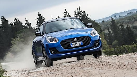 La Suzuki Swift ha una gamma molto estesa ed è l’unico modello nel segmento ad offrire la trazione integrale