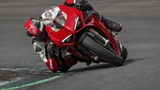 Una Ducati Panigale V4 modello 2020