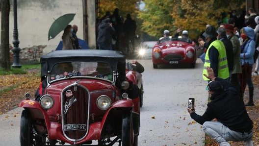 Il passaggio della Mille Miglia