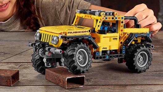 Debutta la Jeep Wrangler Rubicon tra i kit della Lego Technic