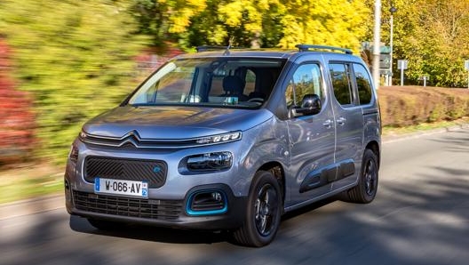 Il motore  di Ë-Berlingo   offre una piacevole sensazione di fluidità e la silenziosità è decisamente buona