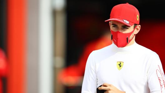 Charles Leclerc, secondo anno alla Ferrari. Getty