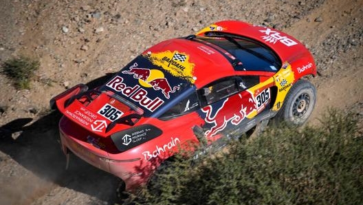 Loeb alla Dakar 2021. Afp