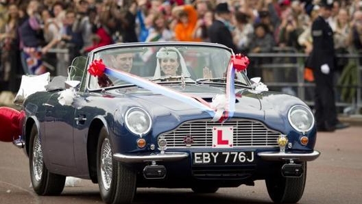 La Volante DB6 per il matrimonio di William e Kate