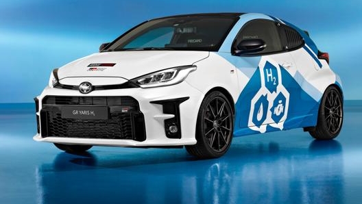 La Toyota GR Yaris H2, prototipo sperimentale ad idrogeno