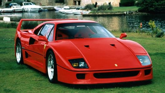 Ferrari F40, disegnata da Leonardo Fioravanti. Archivio Ferrari