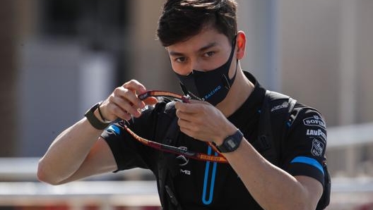 George Russell, pilota Williams. Afp