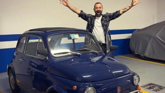 La passione di Fabio Volo per la Fiat 500