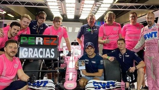 Perez ha lasciato la Racing Point dopo sette stagioni (foto @schecoperez)