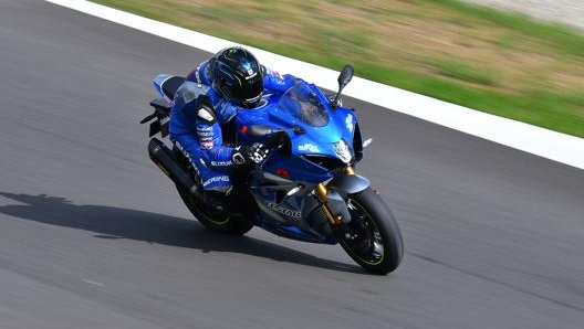 In pista con la Suzuki Gsx-R1000R