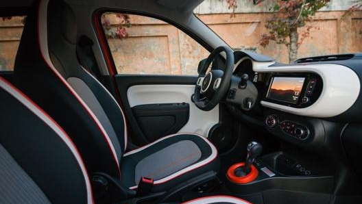 Gli interni di Renault Twingo Electric