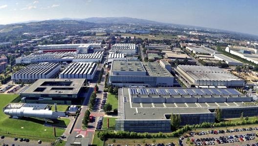 Ferrari, il quartier generale di Maranello visto dall’alto