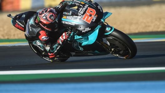 Quartararo conquista la pole position. Afp