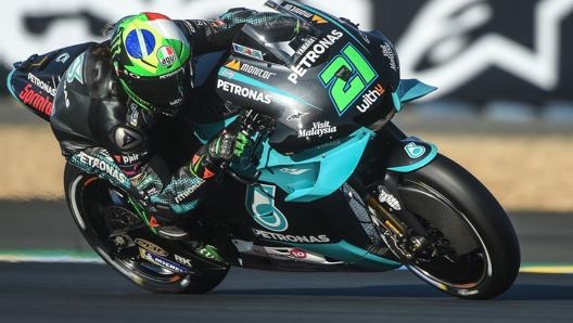 Franco Morbidelli a Le Mans. Afp