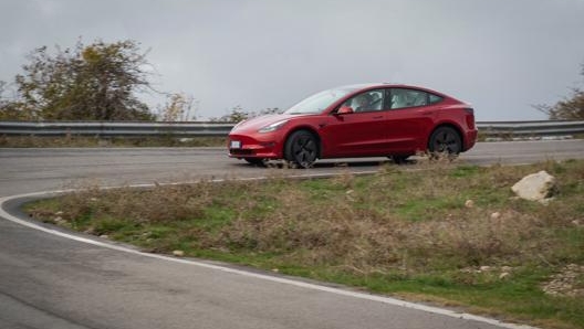 In totale la Tesla Model 3 Long Range Awd ha consumato 104 kWh