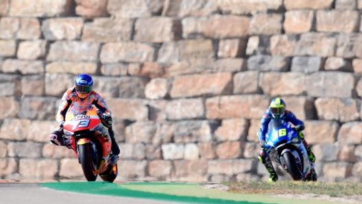 Alex Marquez e Joan Mir. Afp