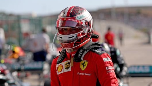 Charles Leclerc, secondo anno alla Ferrari. Afp