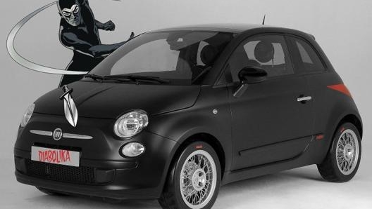 La speciale Fiat 500 Diabolika