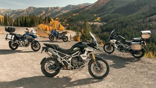 Triumph Tiger 1200: la gamma 2022