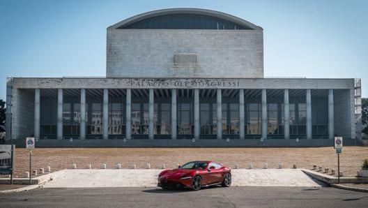 Numerose scene de La Dolce Vita sono girate al Palazzo dei Congressi dell’Eur