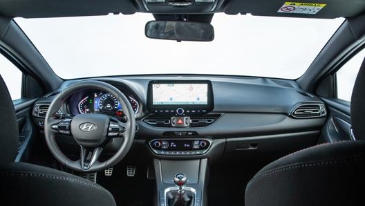 Gli interni della Hyundai i30