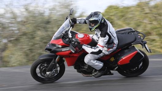 La nuova Ducati Multistrada V2 S si è dimostrata confortevole e divertente tra le curve