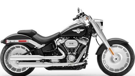 La Fat Boy  la portabandiera della raffinata famiglia H-D Softail