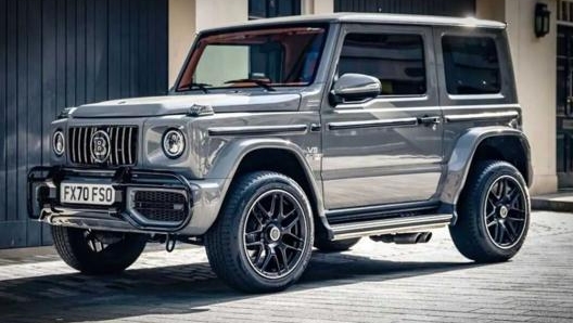 La provocazione dagli emirati arabi: una piccola Jimny diventa una maxi Brabus