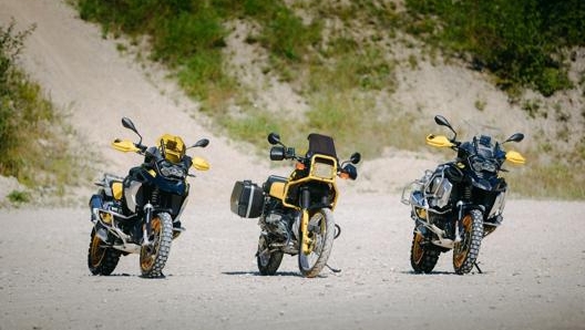 La nuova R 1250 GS Adventure a fianco della sua antenata R 100 GS