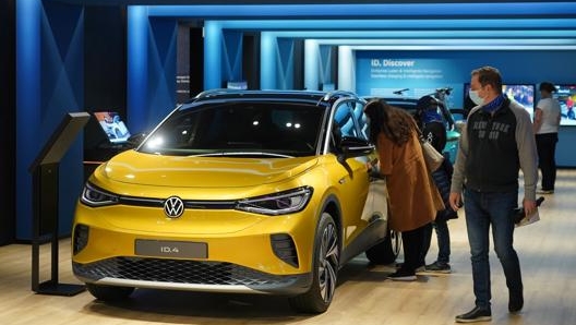 La Volkswagen ID.4 in «versione» europea. Getty