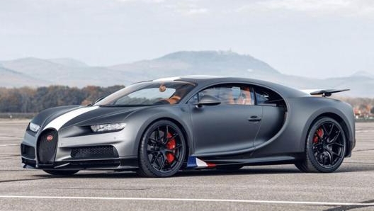 La Chiron vanta una potenza massima di 1500 Cv