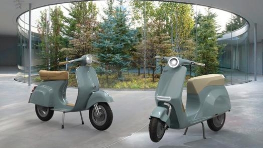 D’epoca e futuribile: la Vespa del 1946 ed Elettra