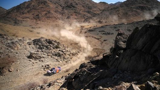 Gli scenari della Dakar 2022 in Arabia Saudita. Afp