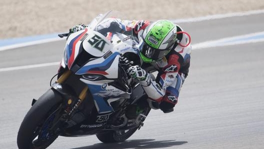 Laverty su Bmw nel Mondiale Superbike 2020. Getty