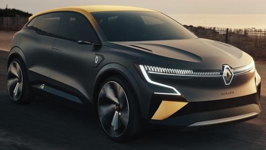 La prima immagine del concept Mégane eVision