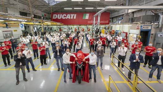 Il gruppo di lavoro sulla Multistrada V4