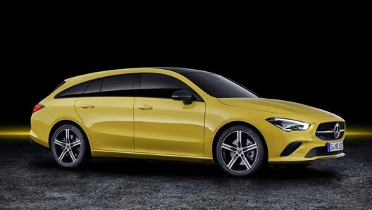 La Mercedes Cla Shooting Brake è più lunga della Gla di circa 20 centimentri e ha lo stesso powertrain, montato anche sulla Classe A.