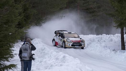 Rally di Svezia 2105 Kris Meeke con la Citroen C3 AP