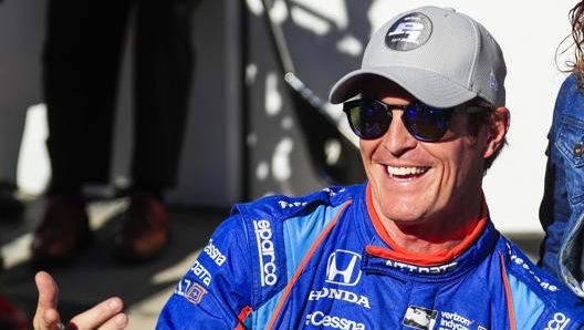 Scott Dixon in un’immagine di alcuni anni fa. EPA