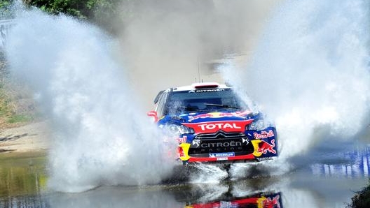 Sebastien Loeb durante il Rally di Sardegna 2011. Afp