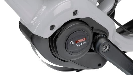 Il motore Bosch Cargo Line eroga una coppia massima di 85 Nm