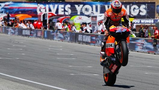 Il record di vittorie a Laguna appartiene a Casey Stoner