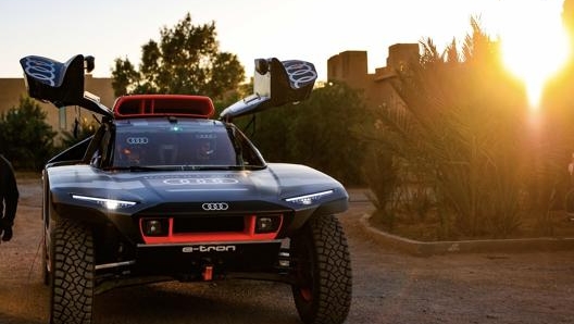 Il prototipo elettrico a trazione integrale Audi RS Q e-tron