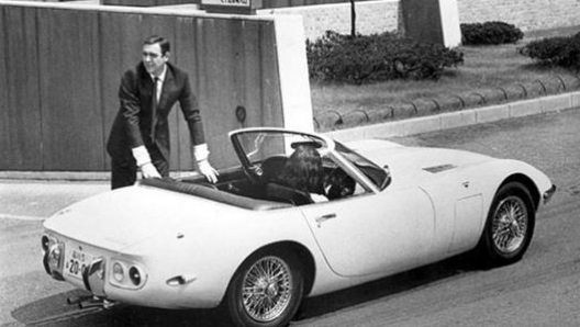 La Toyota 2000 GT che Connery us in ?Si vive solo due volte?