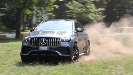 La Mercedes Gle Coupé 53 Amg EQ Boost protagonista della nostra prova su strada