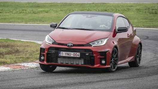 La Toyota GR Yaris è dotata della trazione integrale GR-Four