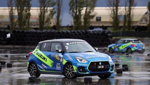 Tutti i partecipanti hanno utilizzato la Suzuki Swift Sport Hybrid